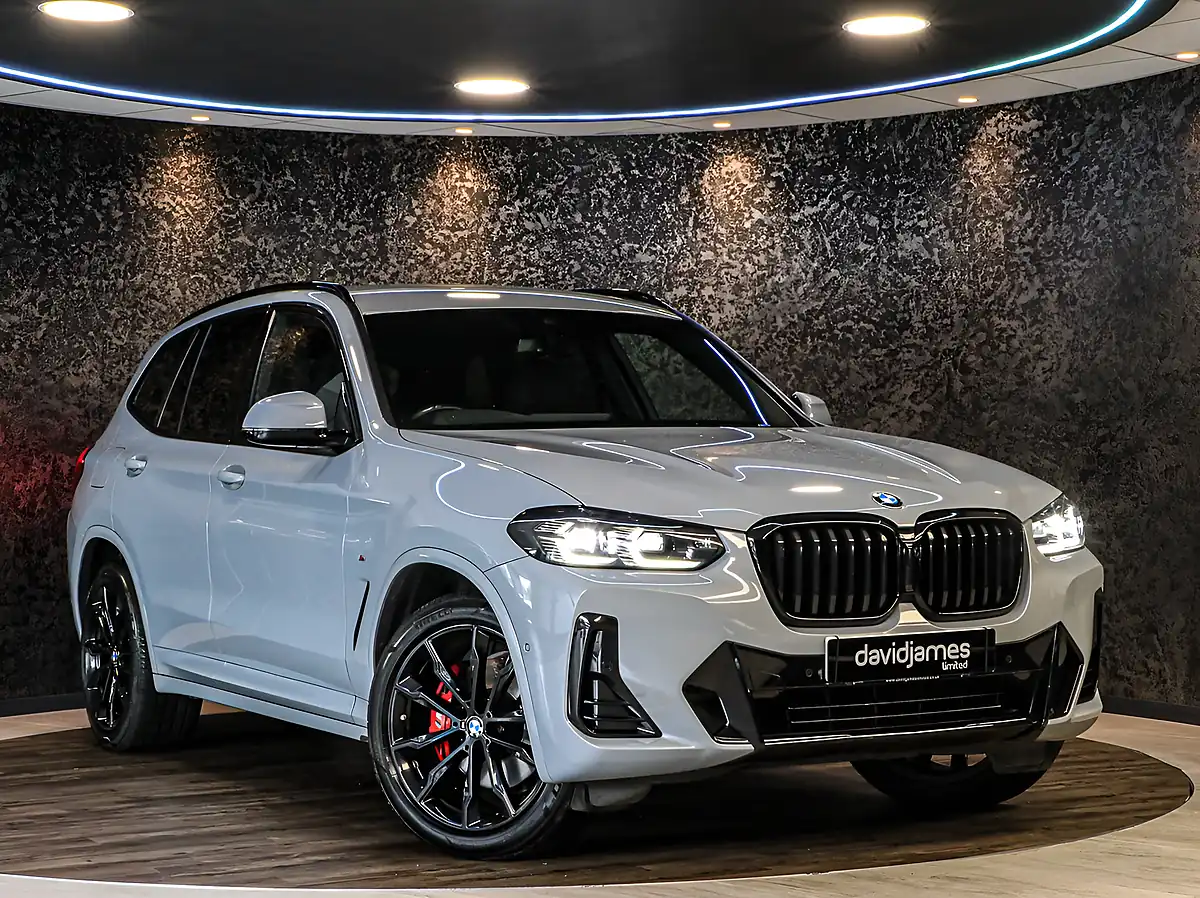 Used 2022 BMW X3 M Sport Brooklyn Grey - Front View