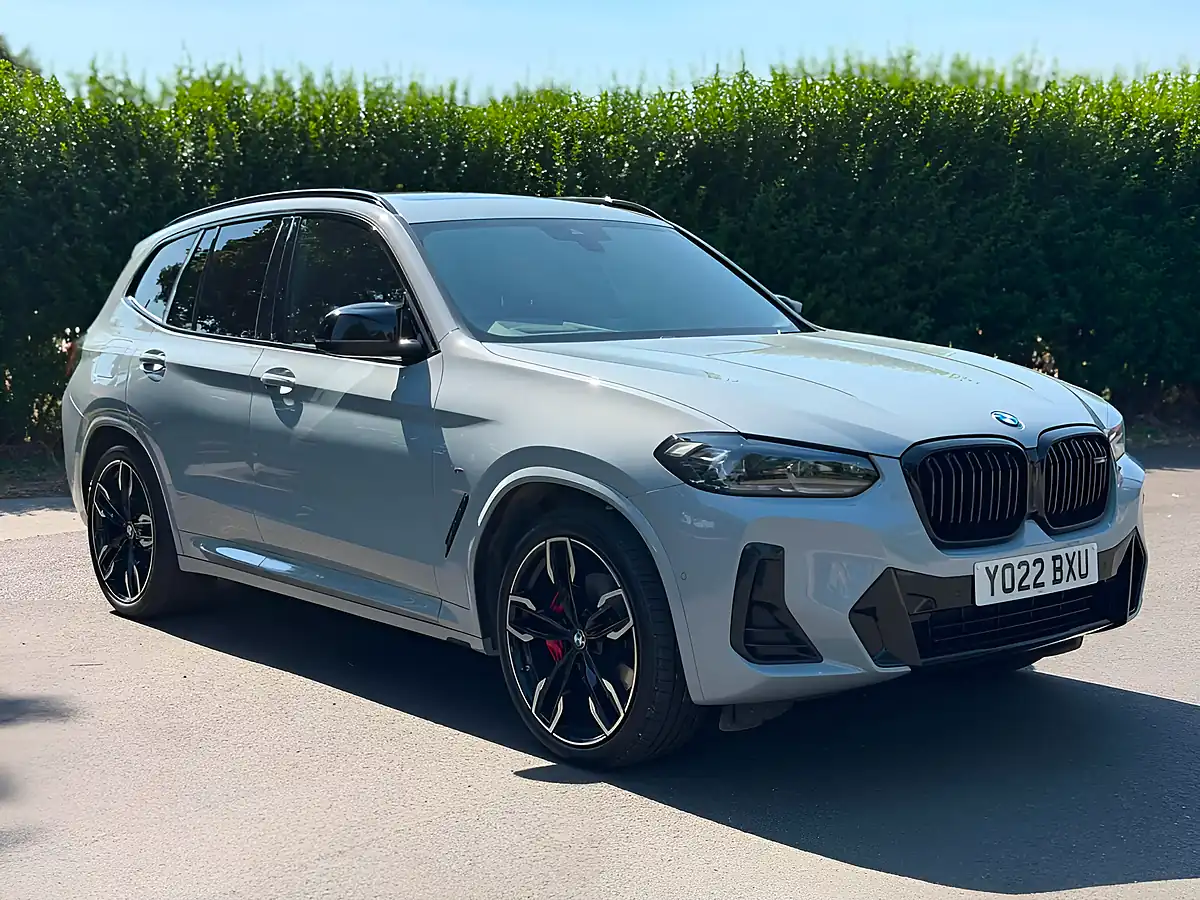 Used 2022 BMW X3 M Sport Grey - Front View