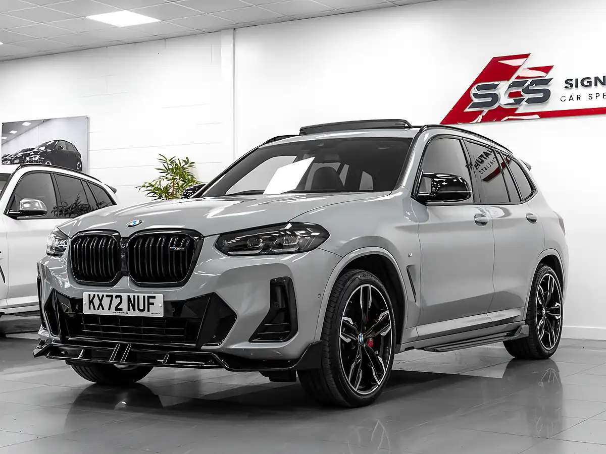Used 2022 BMW X3 M40i Brooklyn Grey - Interior and Exterior details 2