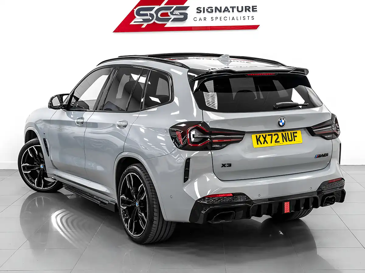 Used 2022 BMW X3 M40i Brooklyn Grey - Interior and Exterior details 9