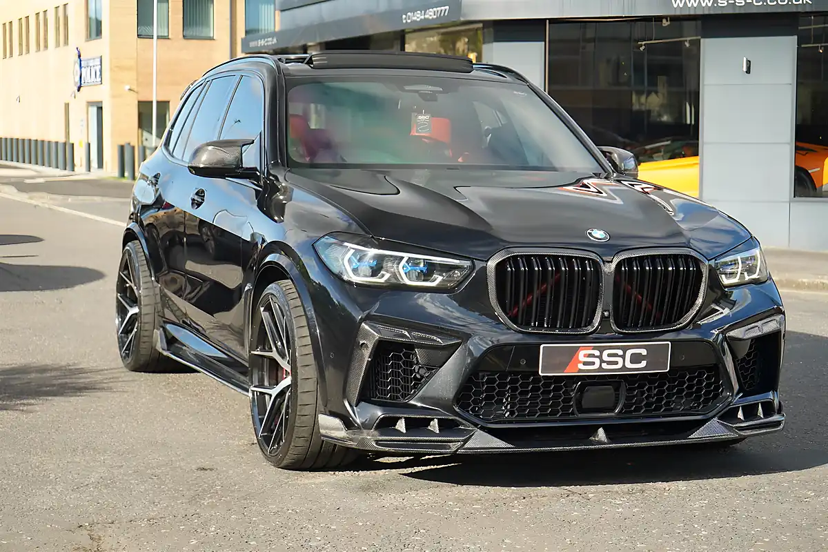 Used 2022 BMW X5 M Competition Black Sapphire - Interior and Exterior details 5
