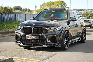 Used 2022 BMW X5 M Competition Black Sapphire - Interior and Exterior details 7