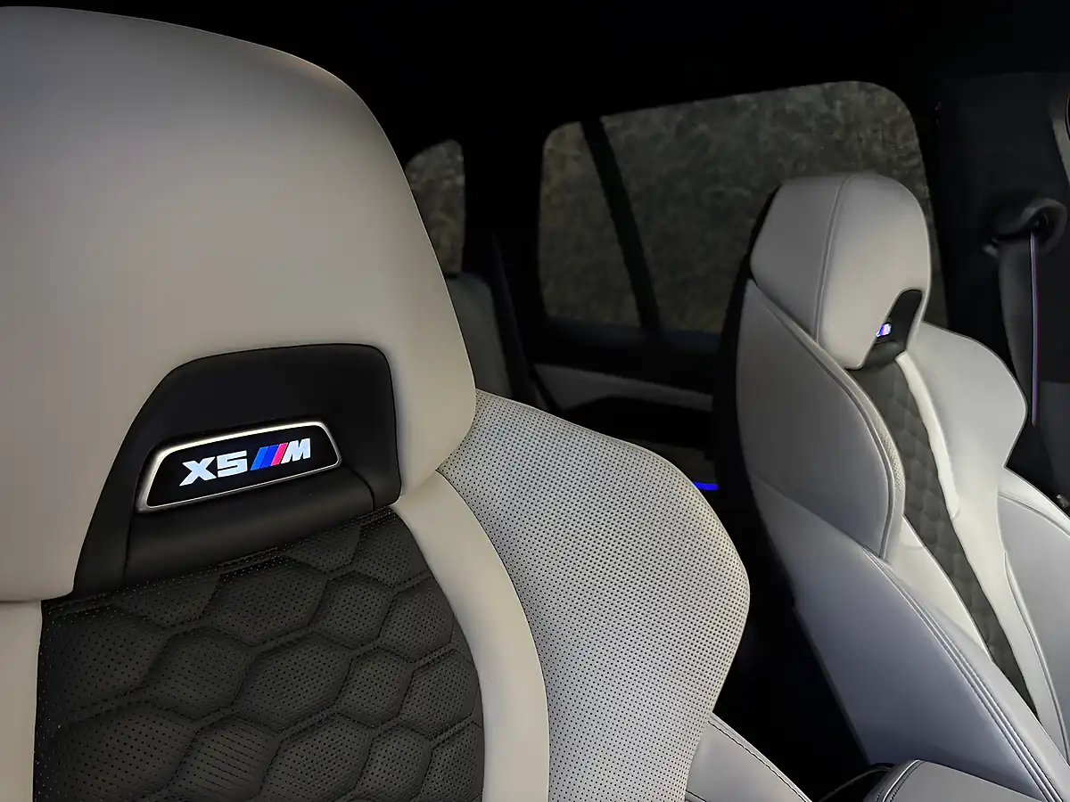 Used 2022 BMW X5 M Competition Marina Bay Blue - Interior and Exterior details 14