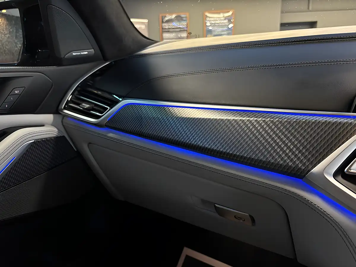 Used 2022 BMW X5 M Competition Marina Bay Blue - Interior and Exterior details 16