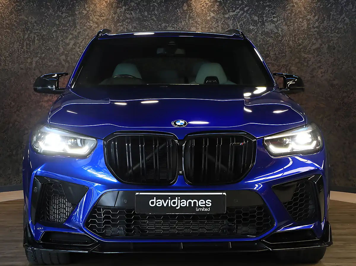 Used 2022 BMW X5 M Competition Marina Bay Blue - Interior and Exterior details 2