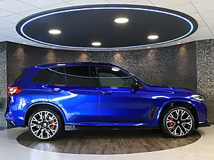 Used 2022 BMW X5 M Competition Marina Bay Blue - Interior and Exterior details 8