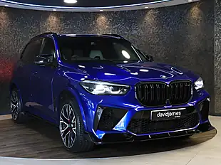 Used 2022 BMW X5 M Competition Marina Bay Blue - Interior and Exterior details 9
