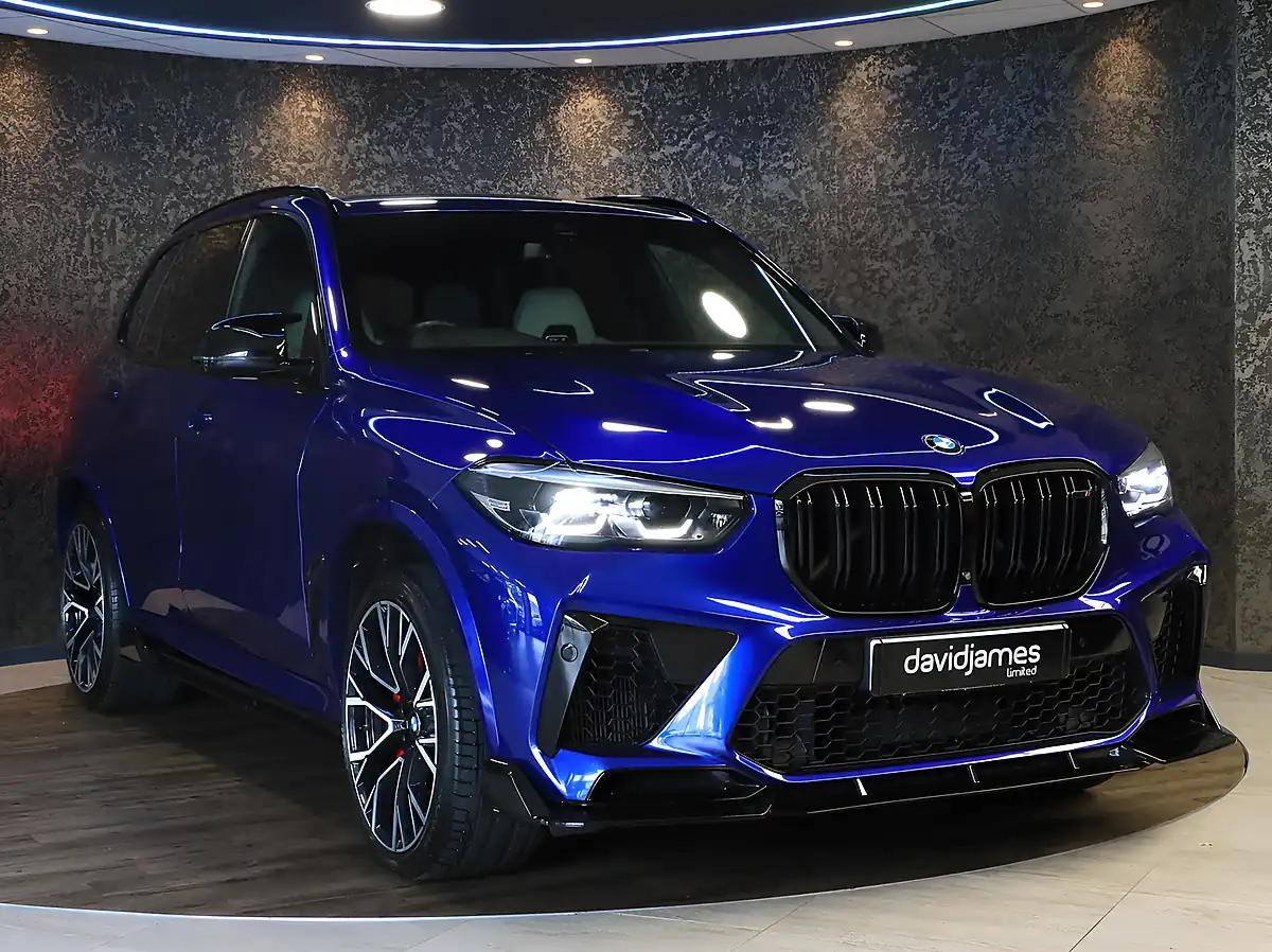 Used 2022 BMW X5 M Competition Marina Bay Blue - Interior and Exterior details 9