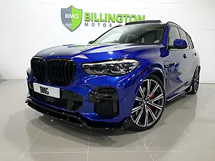 Used 2022 BMW X5 M Sport Blue - Interior and Exterior details 11