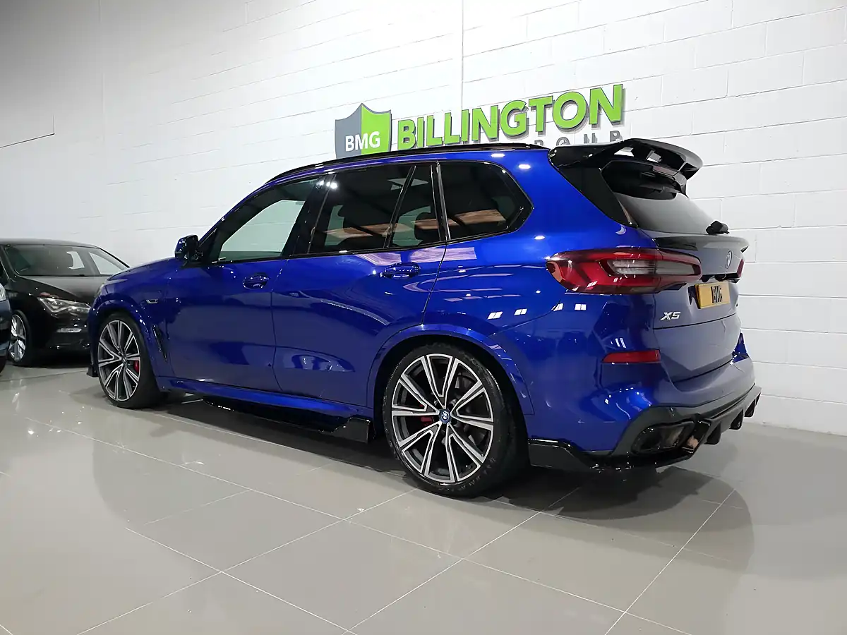 Used 2022 BMW X5 M Sport Blue - Interior and Exterior details 13