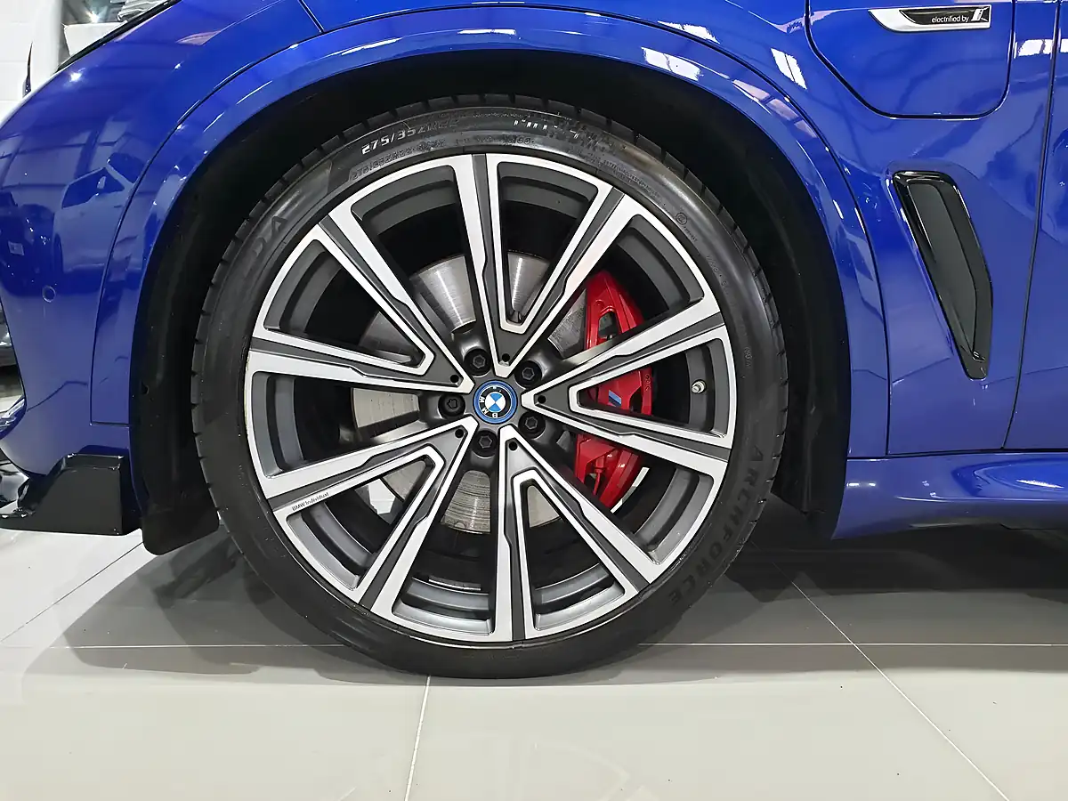Used 2022 BMW X5 M Sport Blue - Interior and Exterior details 14