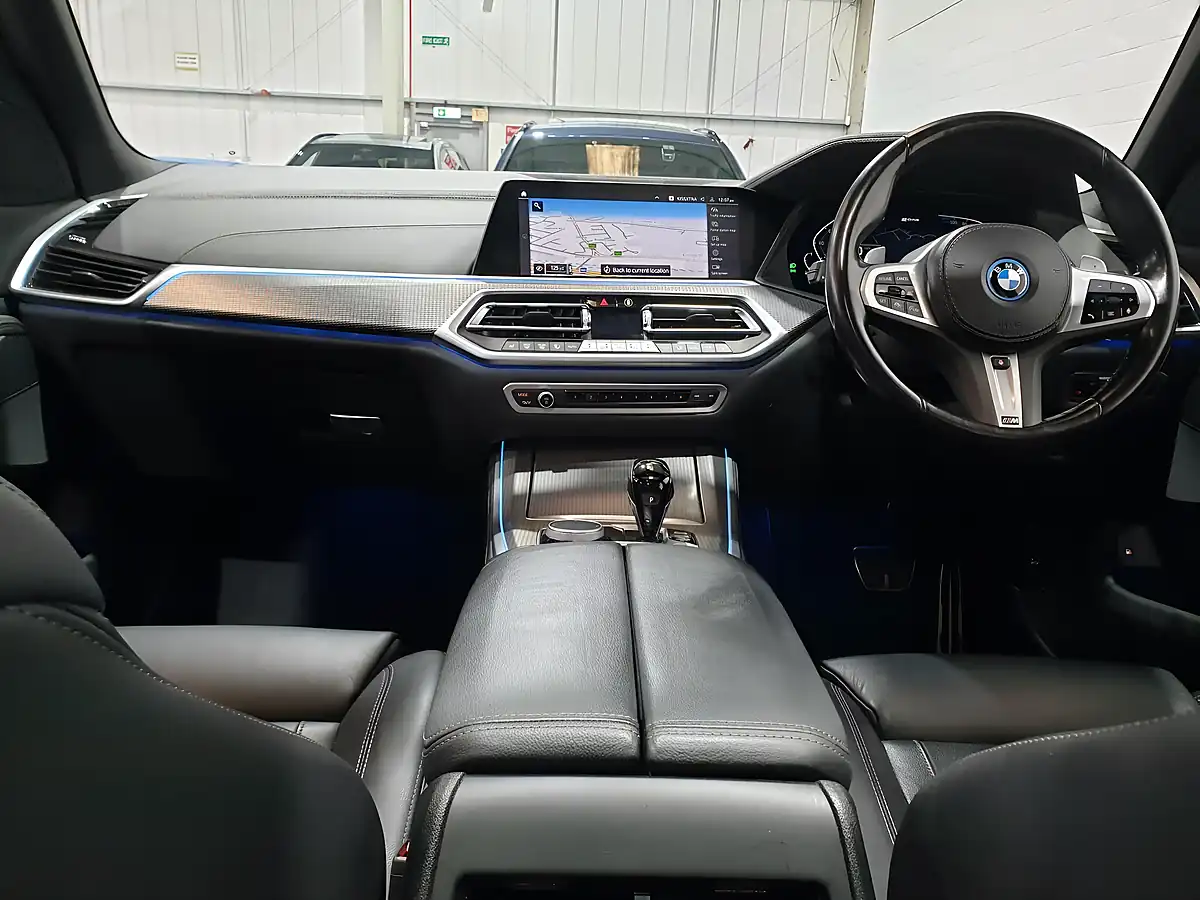 Used 2022 BMW X5 M Sport Blue - Interior and Exterior details 16