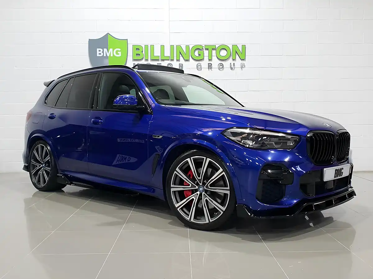 Used 2022 BMW X5 M Sport Blue - Interior and Exterior details 20