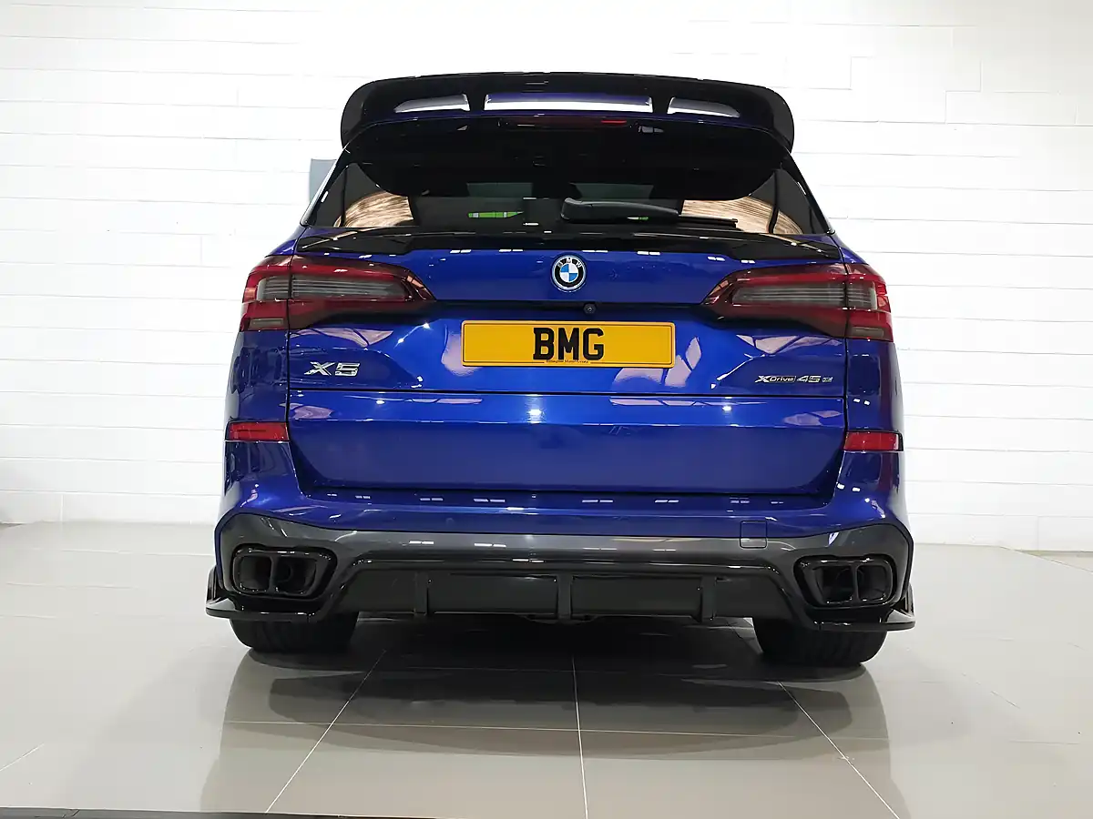 Used 2022 BMW X5 M Sport Blue - Interior and Exterior details 6