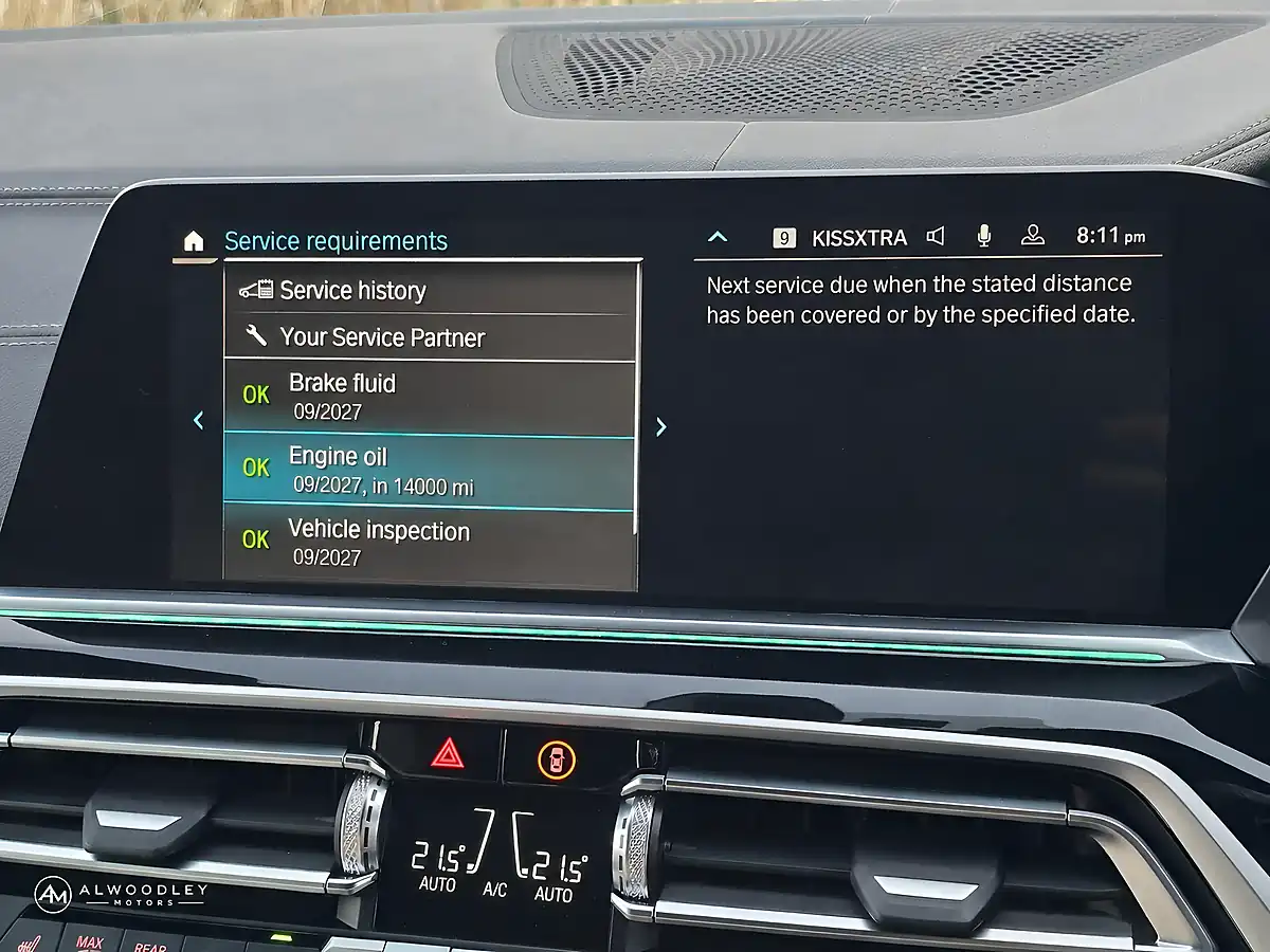 Used 2022 BMW X5 M Sport Green - Interior and Exterior details 14