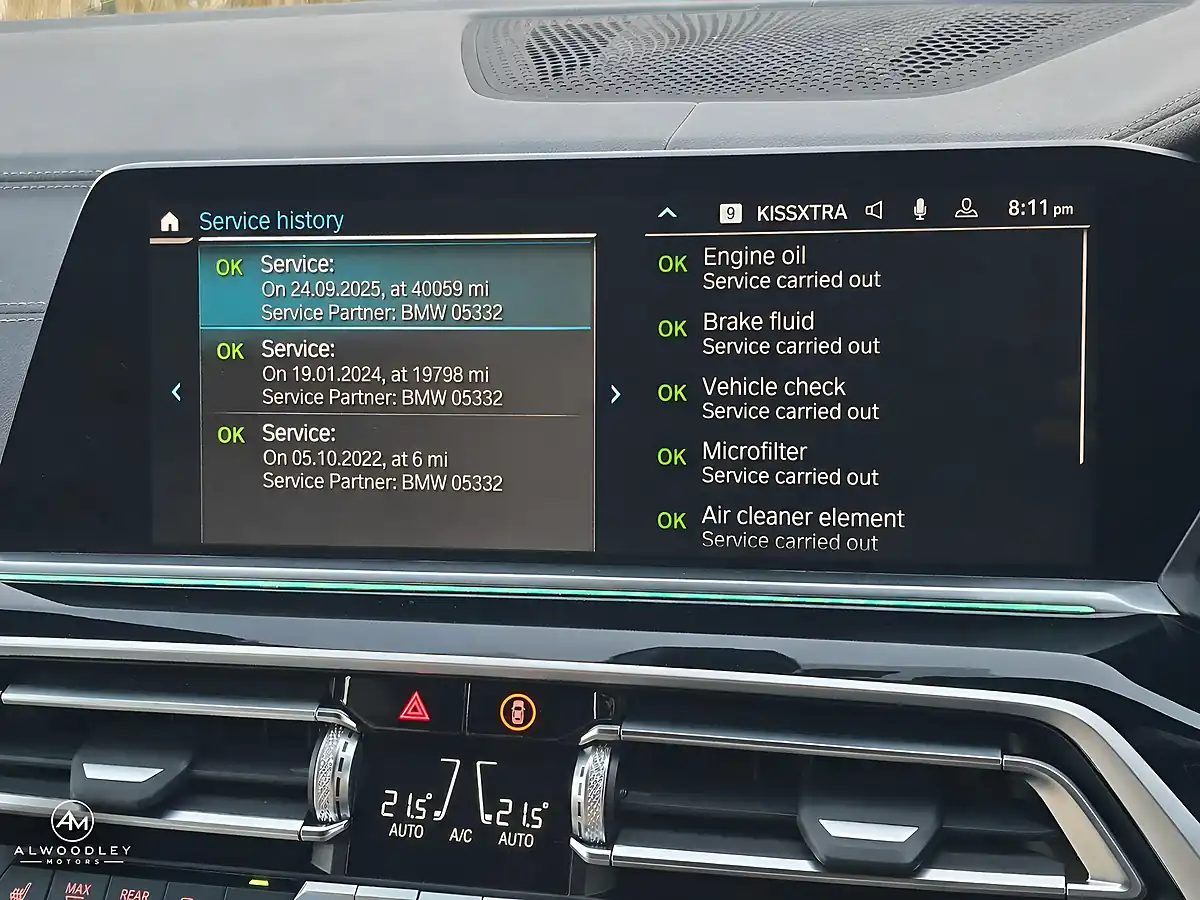Used 2022 BMW X5 M Sport Green - Interior and Exterior details 15