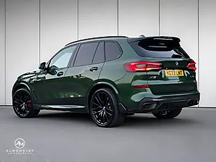 Used 2022 BMW X5 M Sport Green - Interior and Exterior details 3