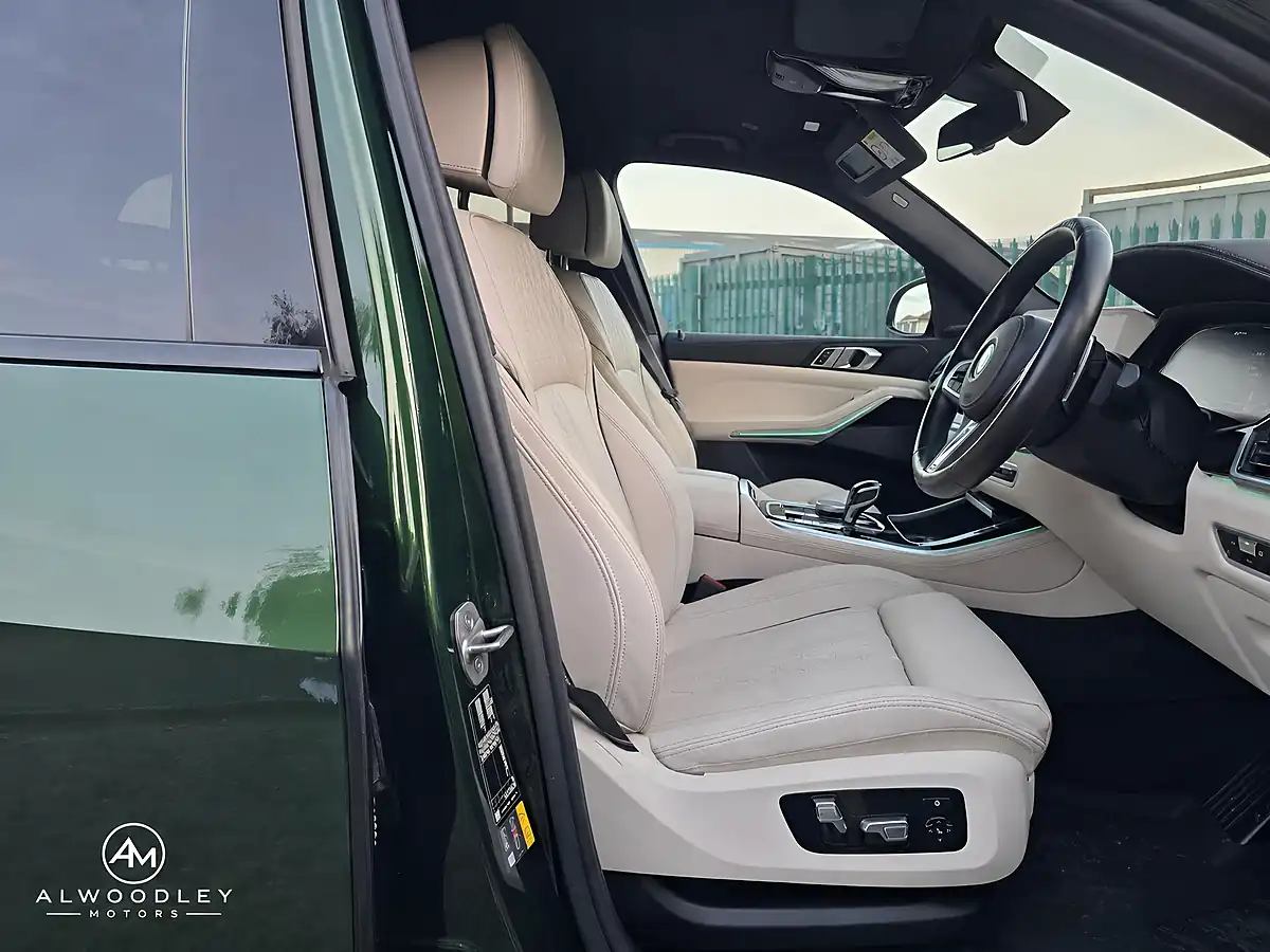 Used 2022 BMW X5 M Sport Green - Interior and Exterior details 8