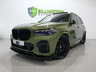 Used 2022 BMW X5 M Sport Green - Interior and Exterior details 11