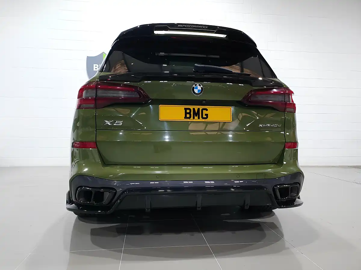 Used 2022 BMW X5 M Sport Green - Interior and Exterior details 13