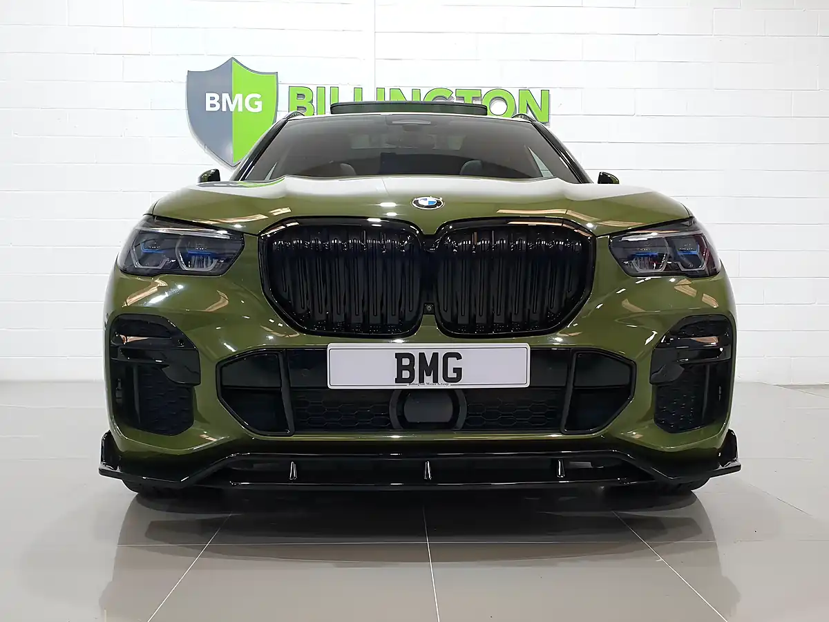 Used 2022 BMW X5 M Sport Green - Interior and Exterior details 2