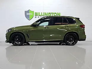 Used 2022 BMW X5 M Sport Green - Interior and Exterior details 4