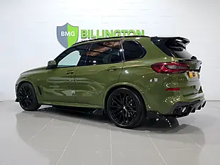 Used 2022 BMW X5 M Sport Green - Interior and Exterior details 5