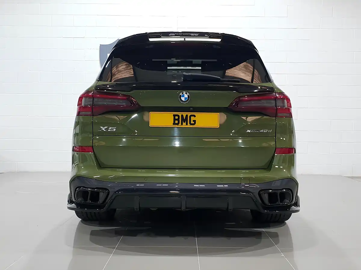 Used 2022 BMW X5 M Sport Green - Interior and Exterior details 6