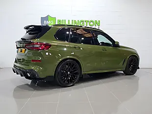 Used 2022 BMW X5 M Sport Green - Interior and Exterior details 7