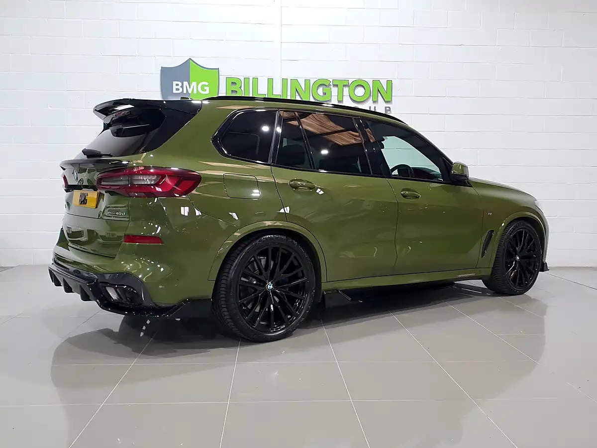 Used 2022 BMW X5 M Sport Green - Interior and Exterior details 7
