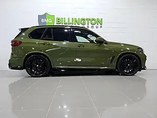 Used 2022 BMW X5 M Sport Green - Interior and Exterior details 8