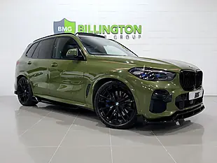 Used 2022 BMW X5 M Sport Green - Interior and Exterior details 9