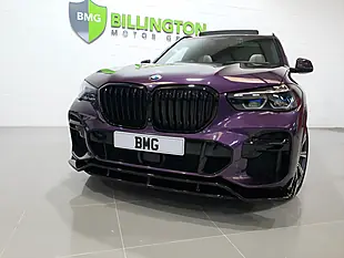 Used 2022 BMW X5 M Sport Purple - Interior and Exterior details 11