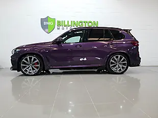 Used 2022 BMW X5 M Sport Purple - Interior and Exterior details 12