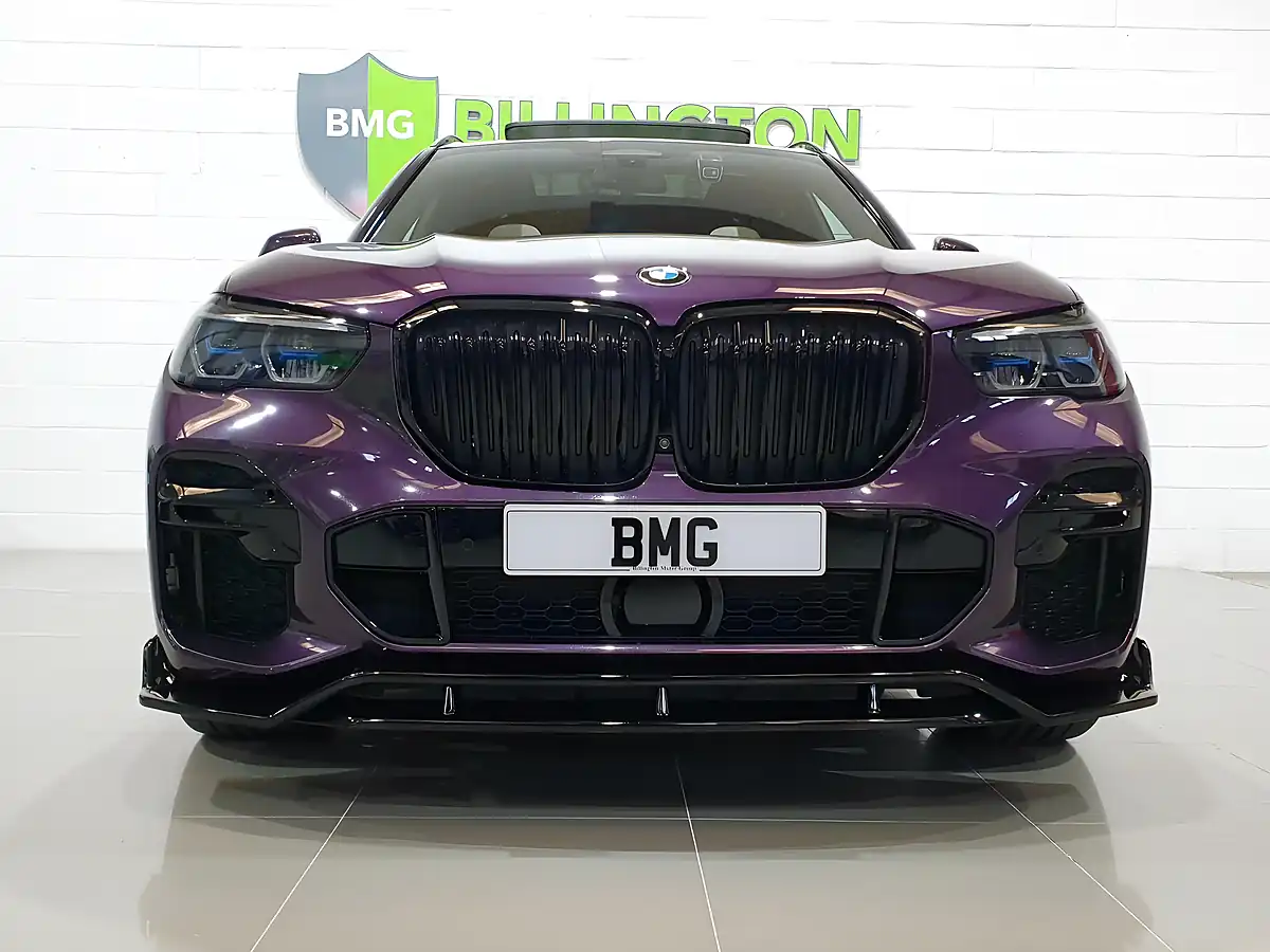 Used 2022 BMW X5 M Sport Purple - Interior and Exterior details 2