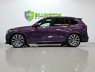 Used 2022 BMW X5 M Sport Purple - Interior and Exterior details 4