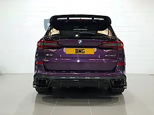 Used 2022 BMW X5 M Sport Purple - Interior and Exterior details 6