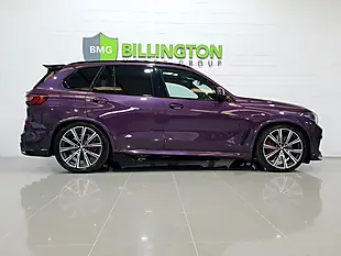 Used 2022 BMW X5 M Sport Purple - Interior and Exterior details 8