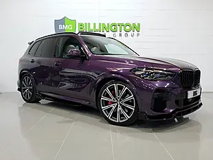 Used 2022 BMW X5 M Sport Purple - Interior and Exterior details 9