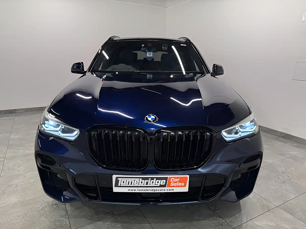 Used 2022 BMW X5 M Sport Tanzanite Blue Ii - Interior and Exterior details 2