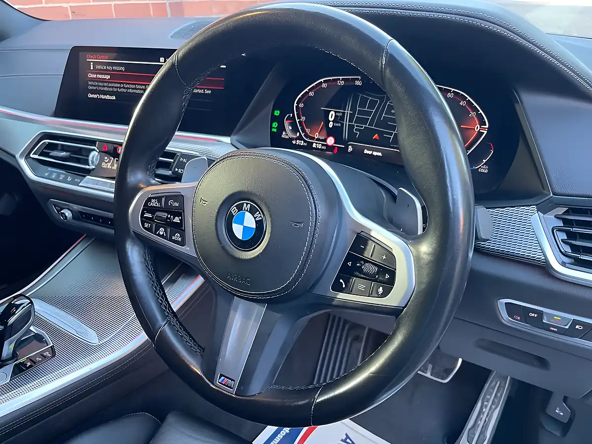 Used 2022 BMW X5 M Sport White - Interior and Exterior details 10