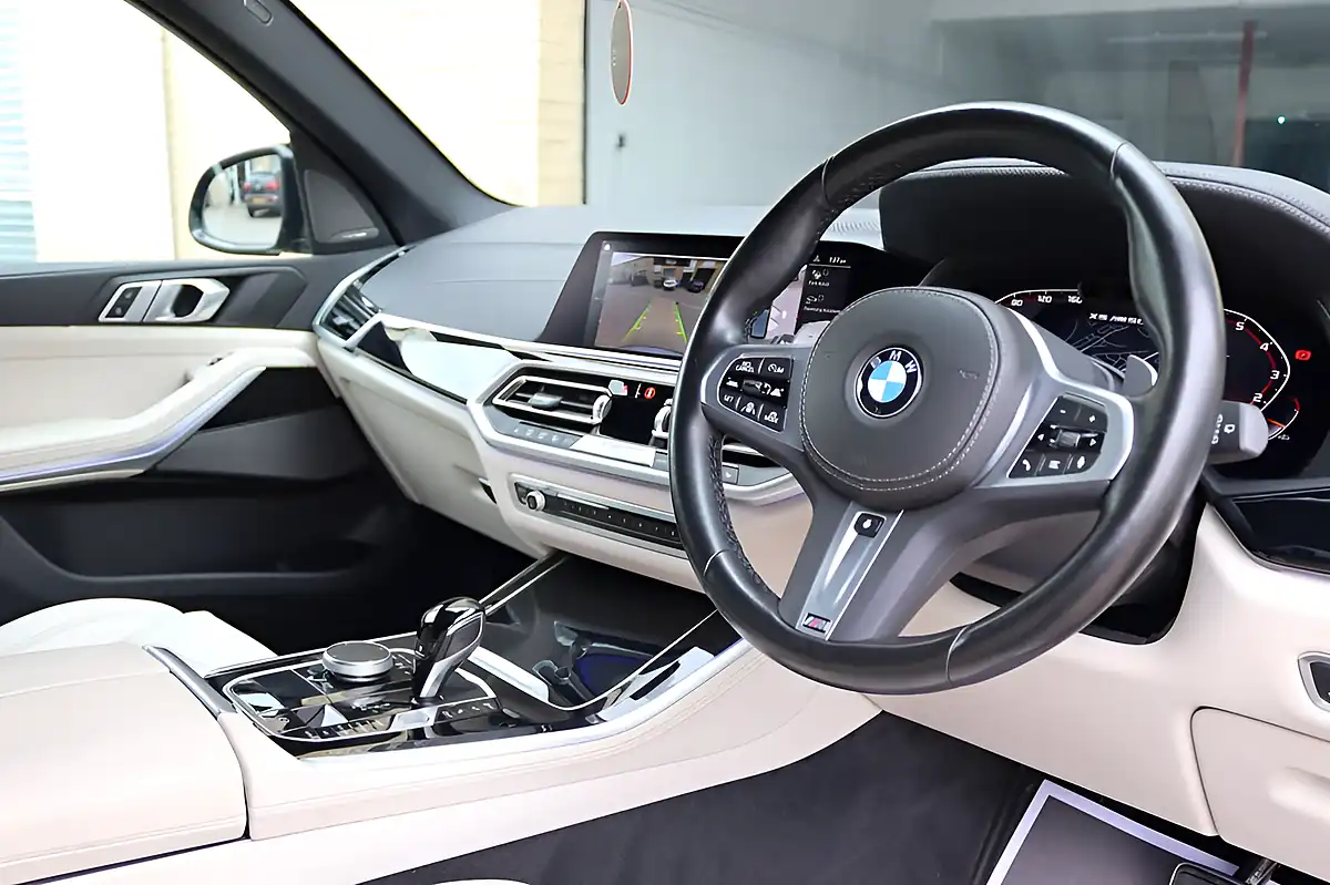 Used 2022 BMW X5 M50i Arctic Grey - Interior and Exterior details 2