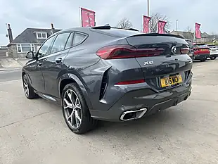 Used 2022 BMW X6 M Sport Arctic Grey - Interior and Exterior details 10