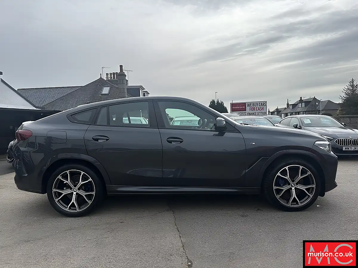 Used 2022 BMW X6 M Sport Arctic Grey - Interior and Exterior details 3