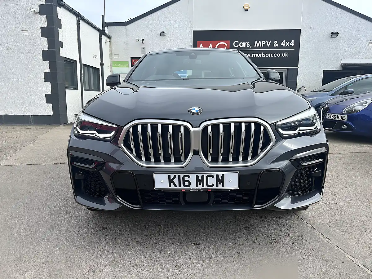 Used 2022 BMW X6 M Sport Arctic Grey - Interior and Exterior details 6
