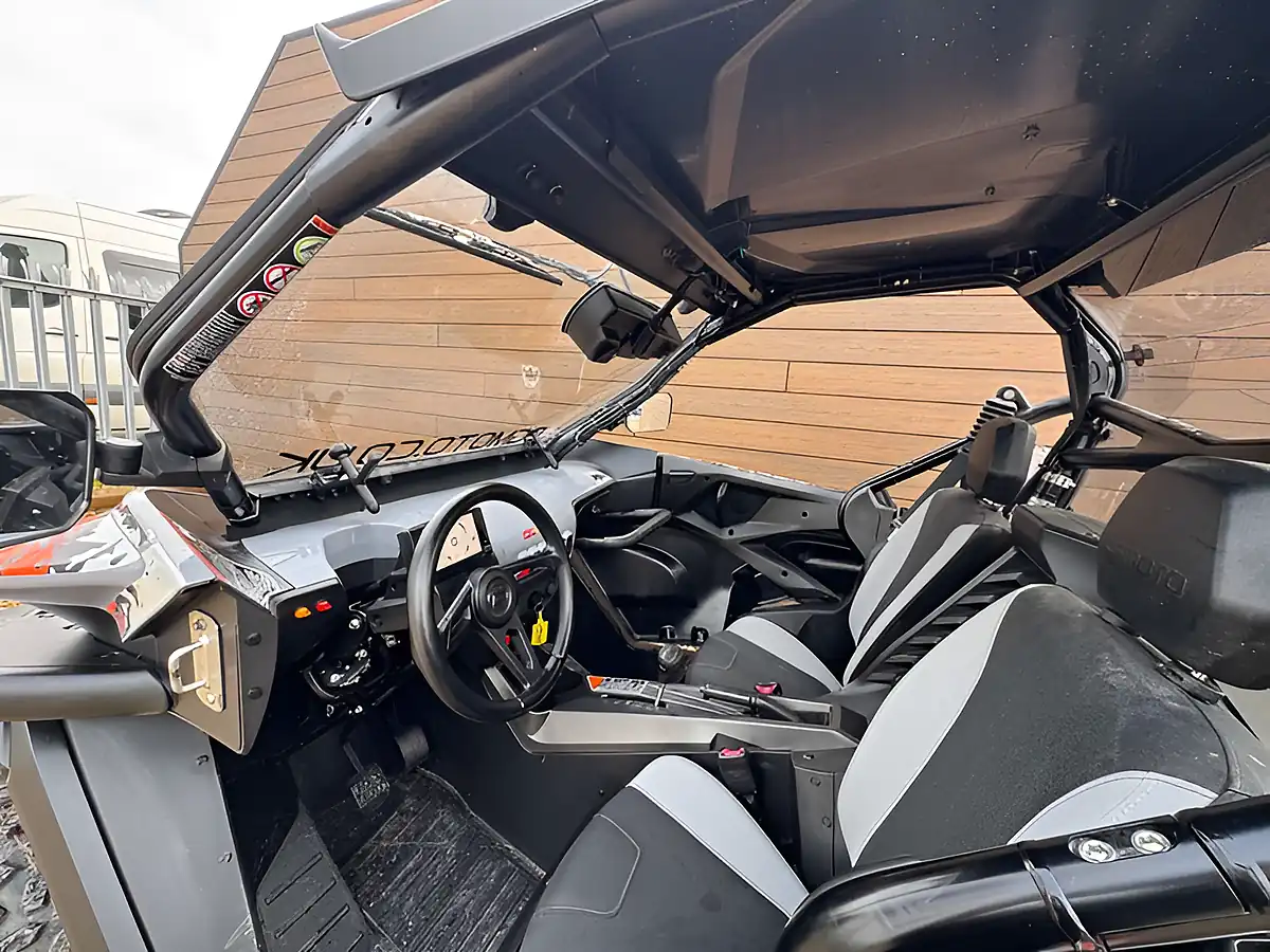 Used 2022 Cf Moto Zforce Fully Loaded Grey - Interior and Exterior details 11