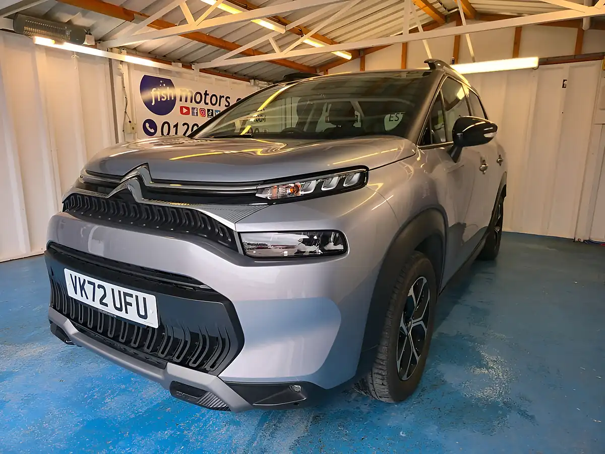 Used 2022 Citroen C3 Aircross Shine Grey - Front View
