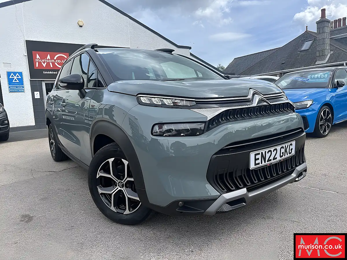 Used 2022 Citroen C3 Aircross Shine Grey - Front View