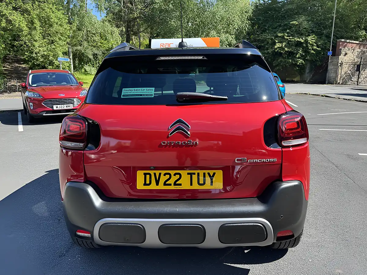 Used 2022 Citroen C3 Aircross Shine Plus Red - Interior and Exterior details 14