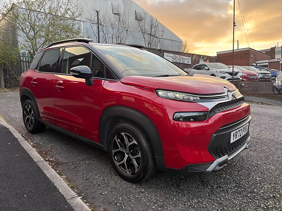 Used 2022 Citroen C3 Aircross Shine Red - Front View